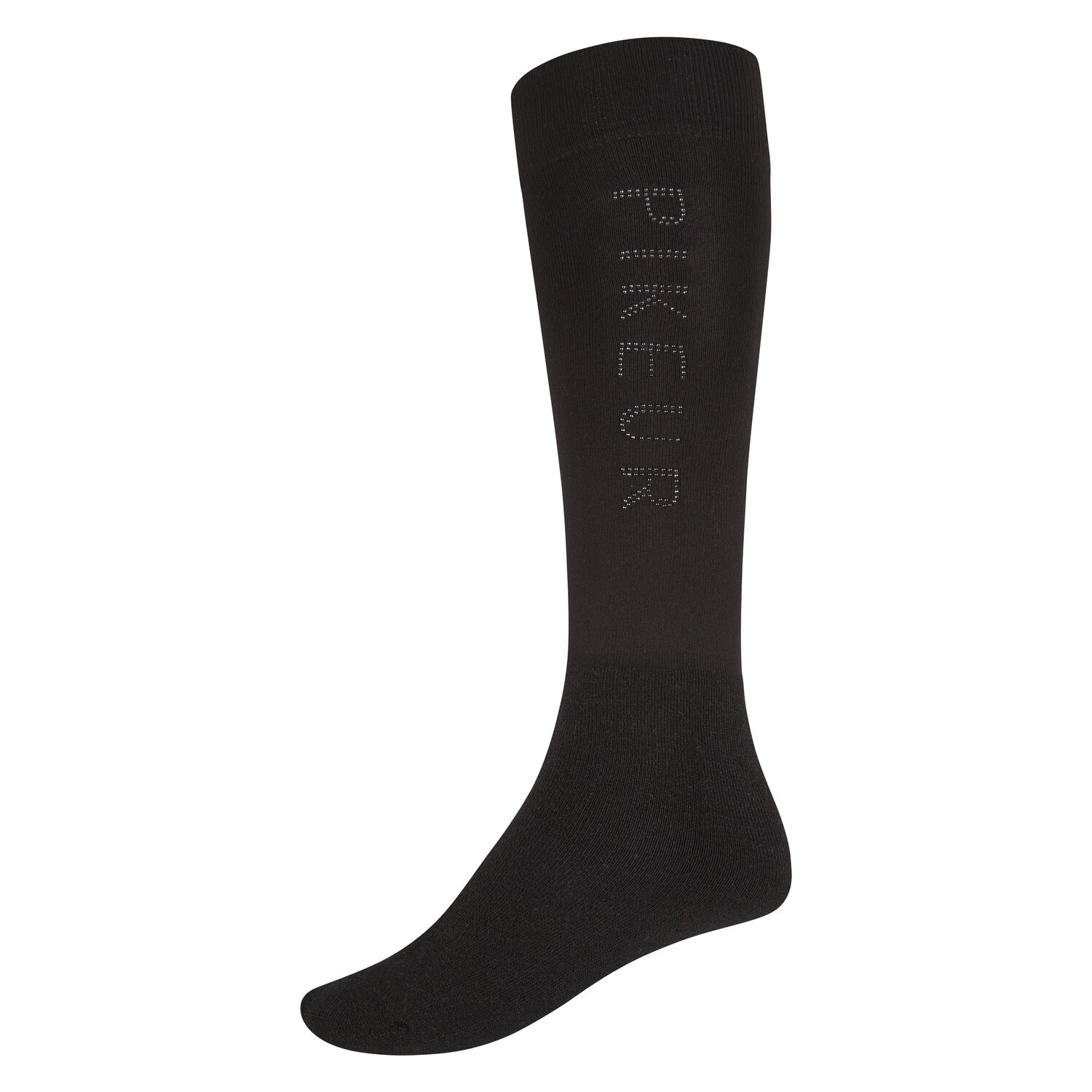 PIKEUR Sports Collection Kniestrümpfe Glitzer - black