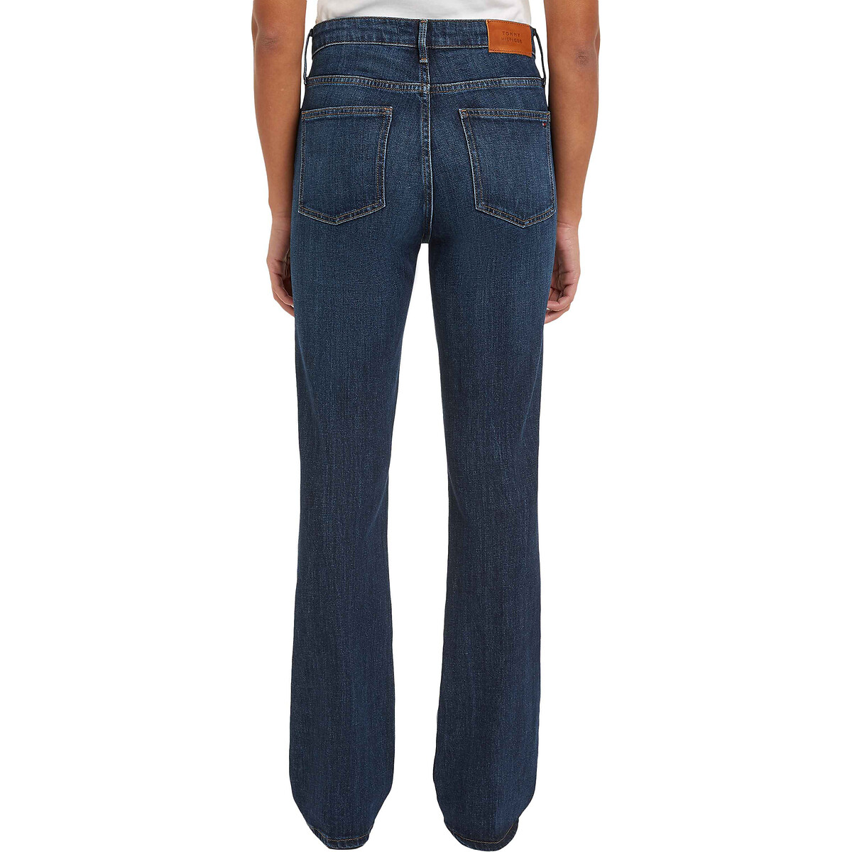 TOMMY HILFIGER<br>Calça jeans boca de sino, jeans, stretch