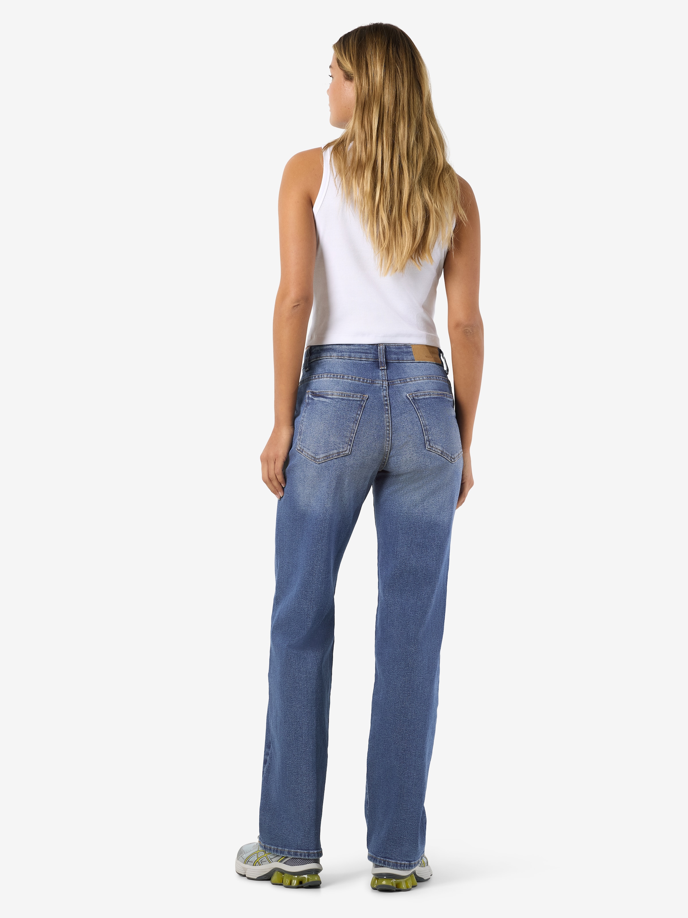 Noisy may Weite Jeans »NMYOLANDA NW WIDE JEANS AZ308MB FWD NOOS«, extra lang