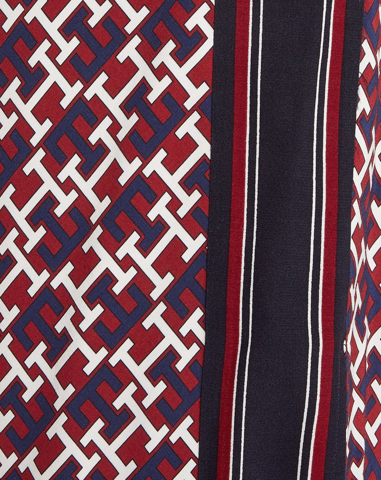 Tommy Hilfiger Jupe midi imprimée Monogram multicolore