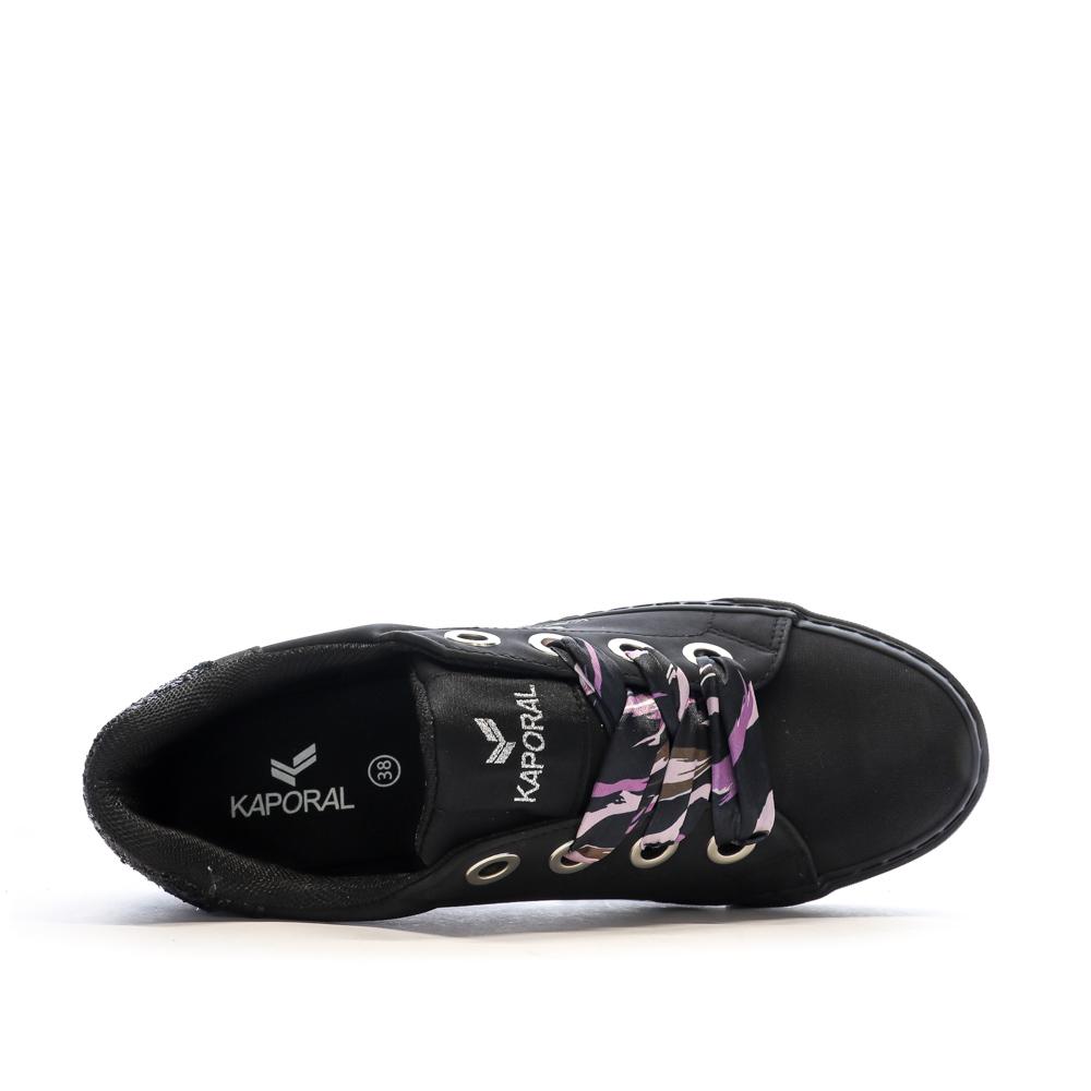 Kaporal Baskets Noires Femme Kaporal Severine