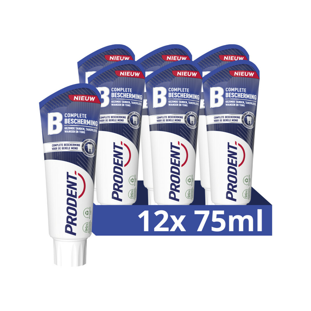 12x Prodent Tandpasta Complete Bescherming75 ml
