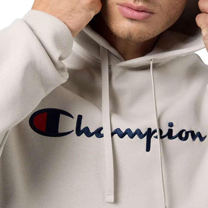 Champion Big Logo Fleece Hoodie Heren
