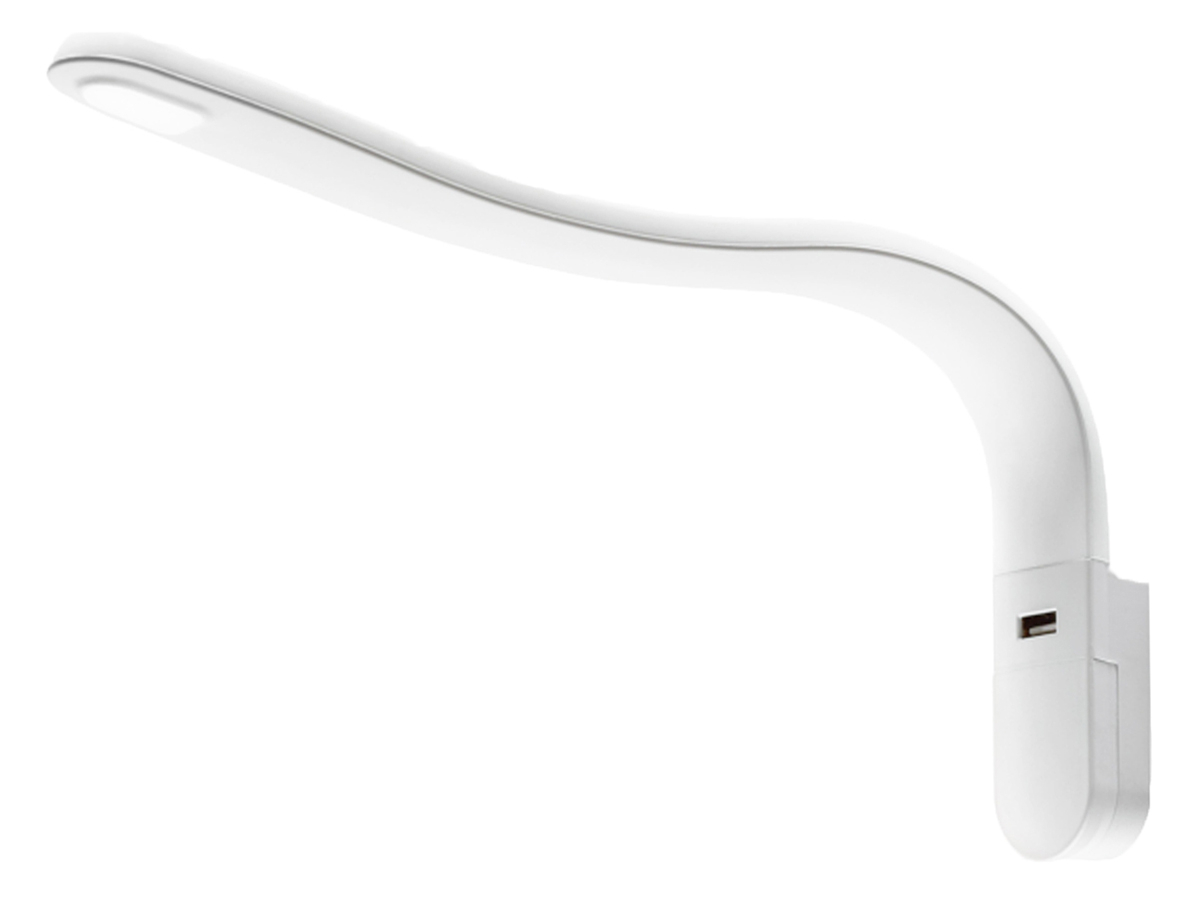 BBA Léon flexibele leeslamp - white