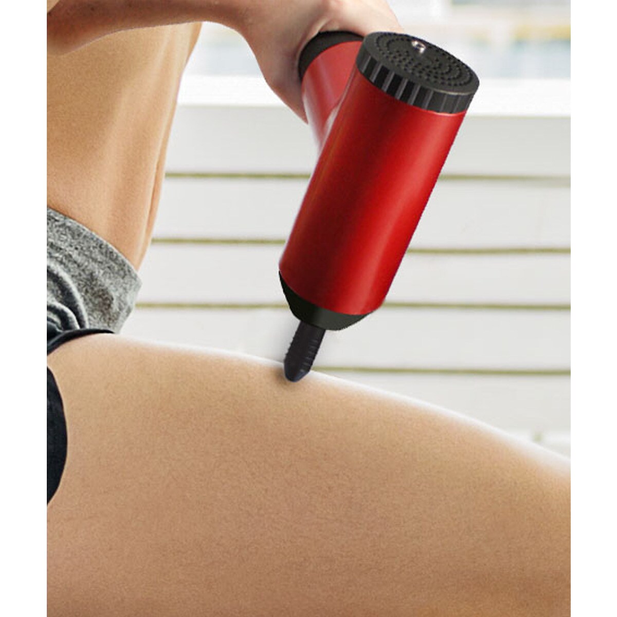 Gymform® Massagepistole Massage Gun mit 4 Massageköpfen Percussion Massager