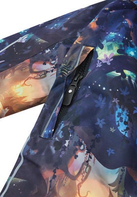 Reimatec Moomin Lyster Vinterdress, Deep Blue Lilac