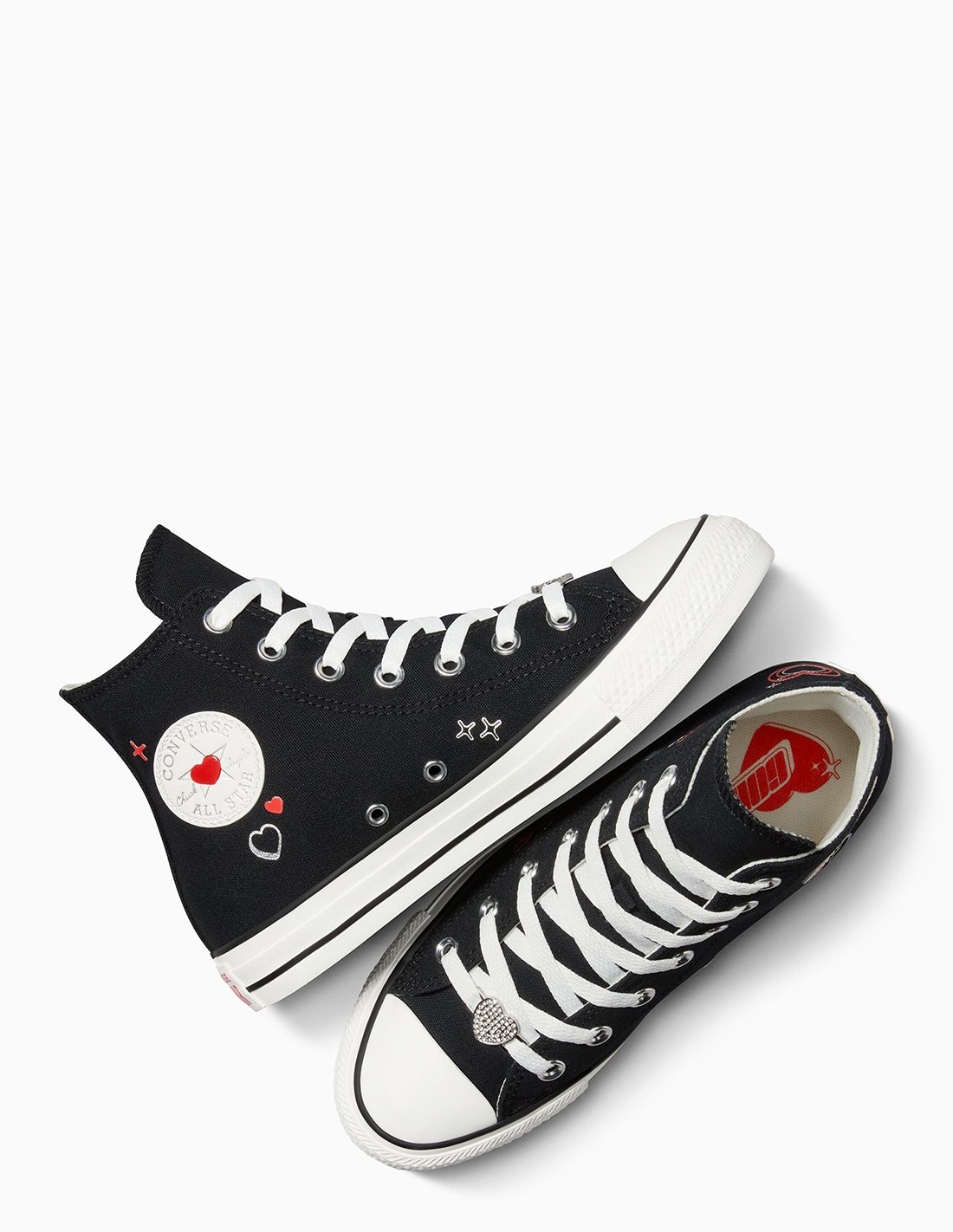 converse Sneakers Femme Montante Ctas Hi Black/White