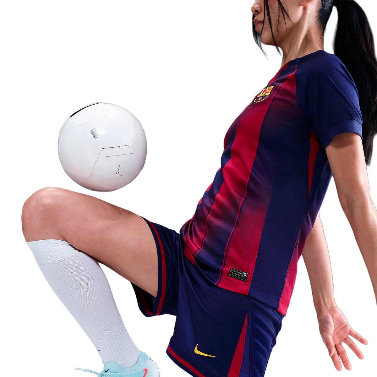 Calções Nike FC Barcelona Primeiro Equipamento 2025-2026 Mulher