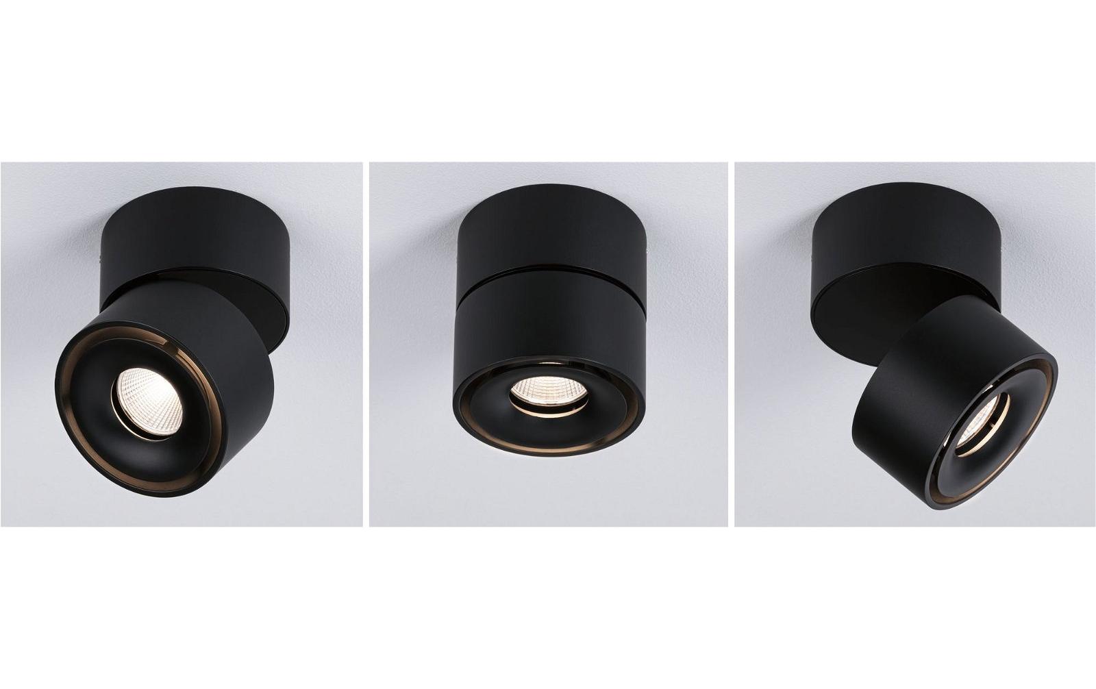 LED Deckenleuchte Spircle SchwarzLED Aufbauleuchte