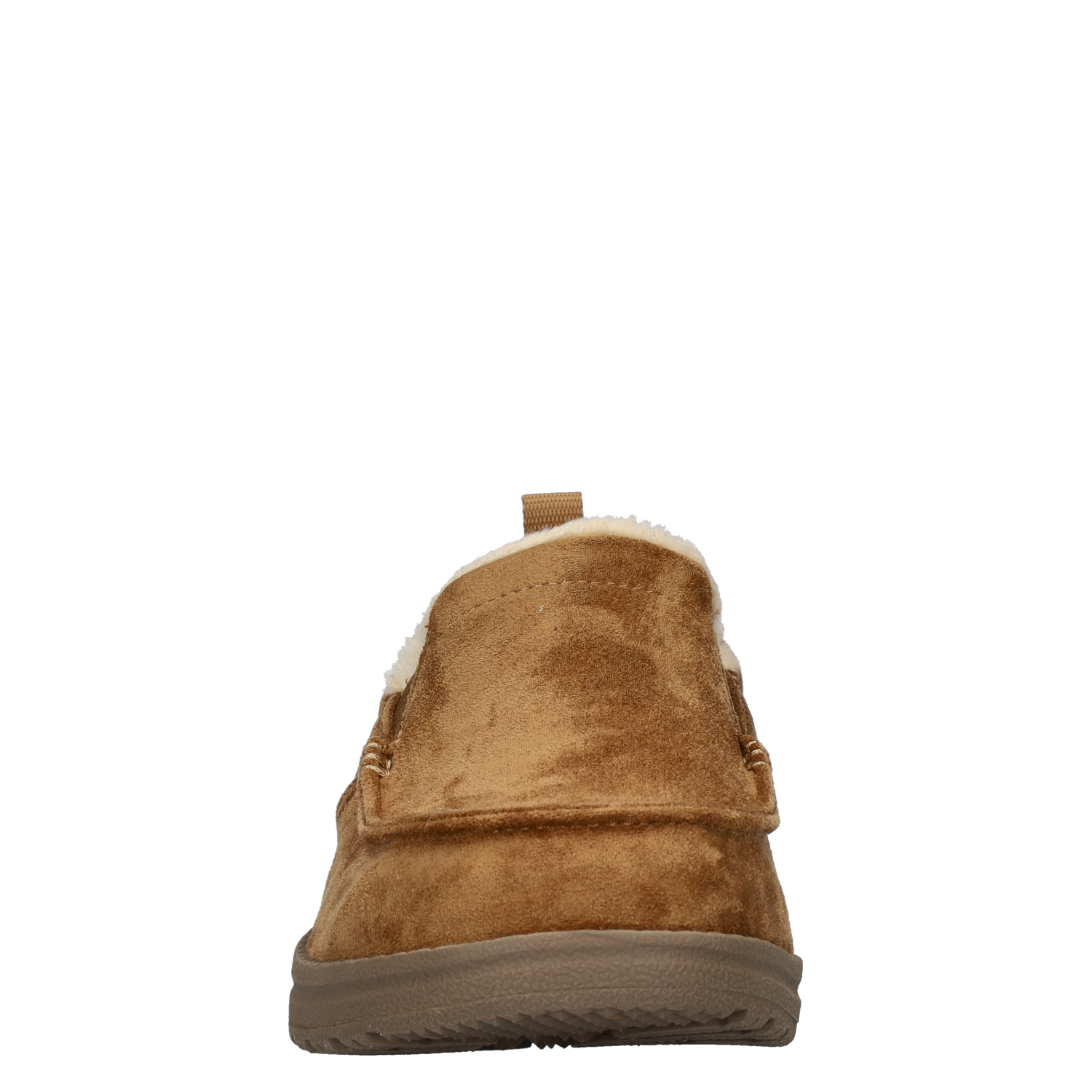 Melson heren pantoffel Skechers Cognac