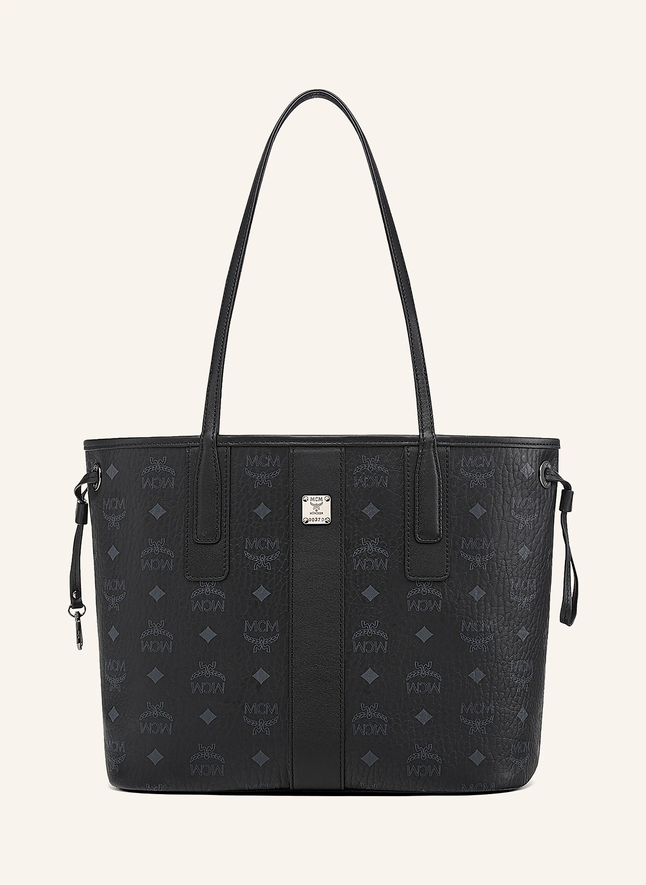 MCM Shopper LIZ SMALL zum Wenden mit Pouch