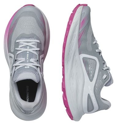 Chaussures de Trail Femme Salomon Glide Max TR Blanc/Rose