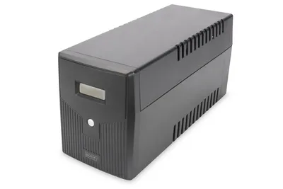 DIGITUS Professional DN-170075 - UPS - AC 230 V - 900 Watt - 1500 VA - 9 At - USB, RS-232 - output-stikforbindelser: 4
