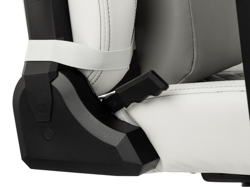 onit Gaming-Stuhl Weiss/Grau Ergonomischer Stuhl für lange Gaming-Sessions und Arbeitstage