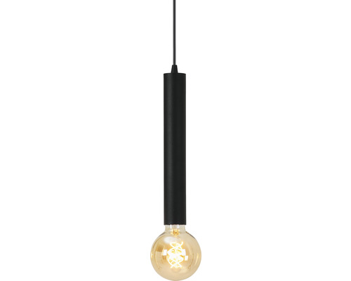 Hanglamp, 4-lichts, HxL 100x85 cm, zwart/mat