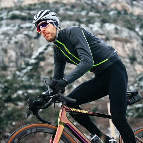 Veste vélo CASTELLI FLIGHT JKT AIR DARK GRAY/ELECTRIC LIME