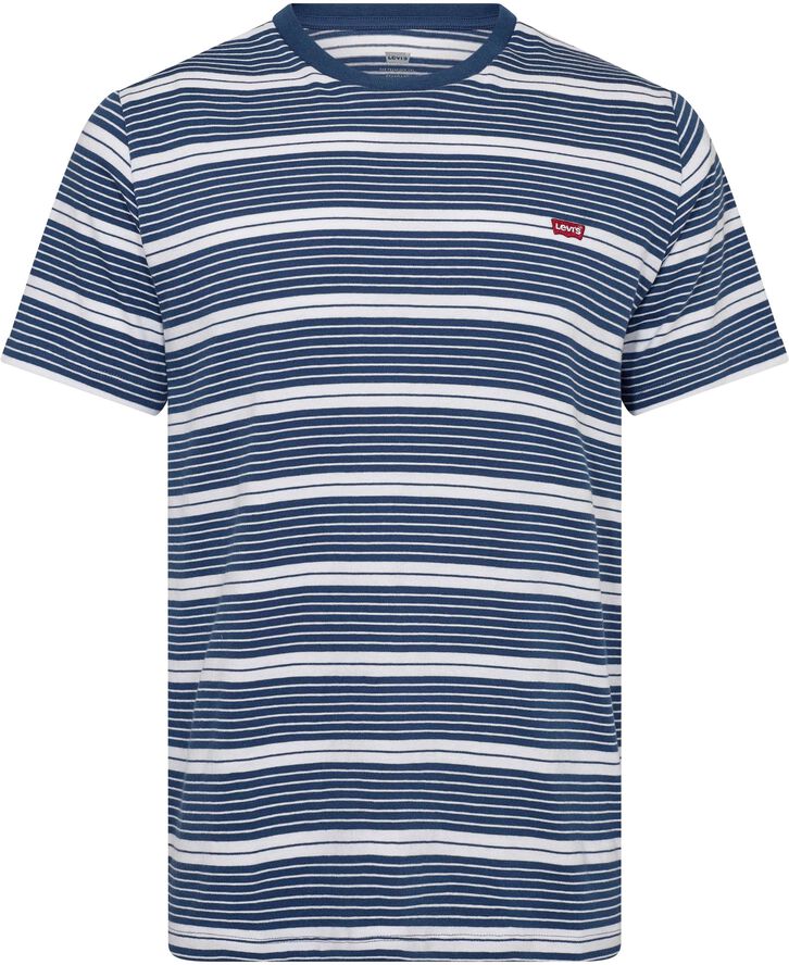 Levi's SS ORIGINAL HM TEE COOPER STRI Blå