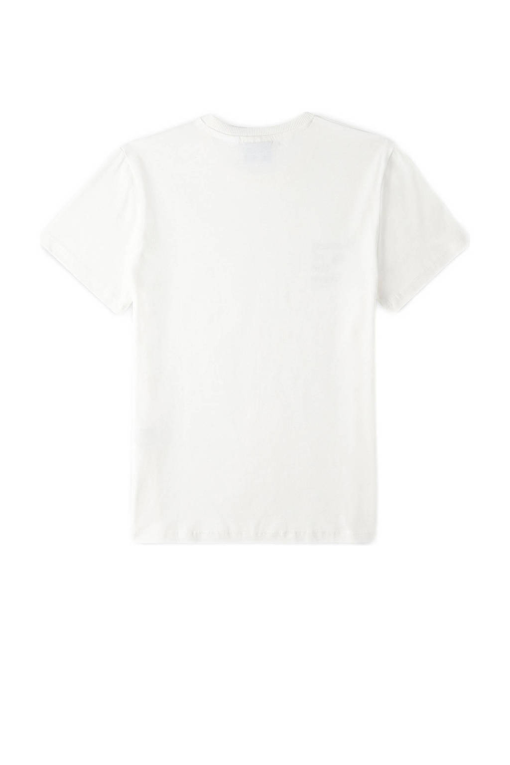 O'Neill T-shirt met tekst wit