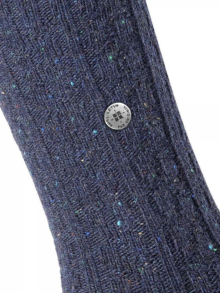 BURLINGTON Damen Socken TWEED TALES 36-41marine blau