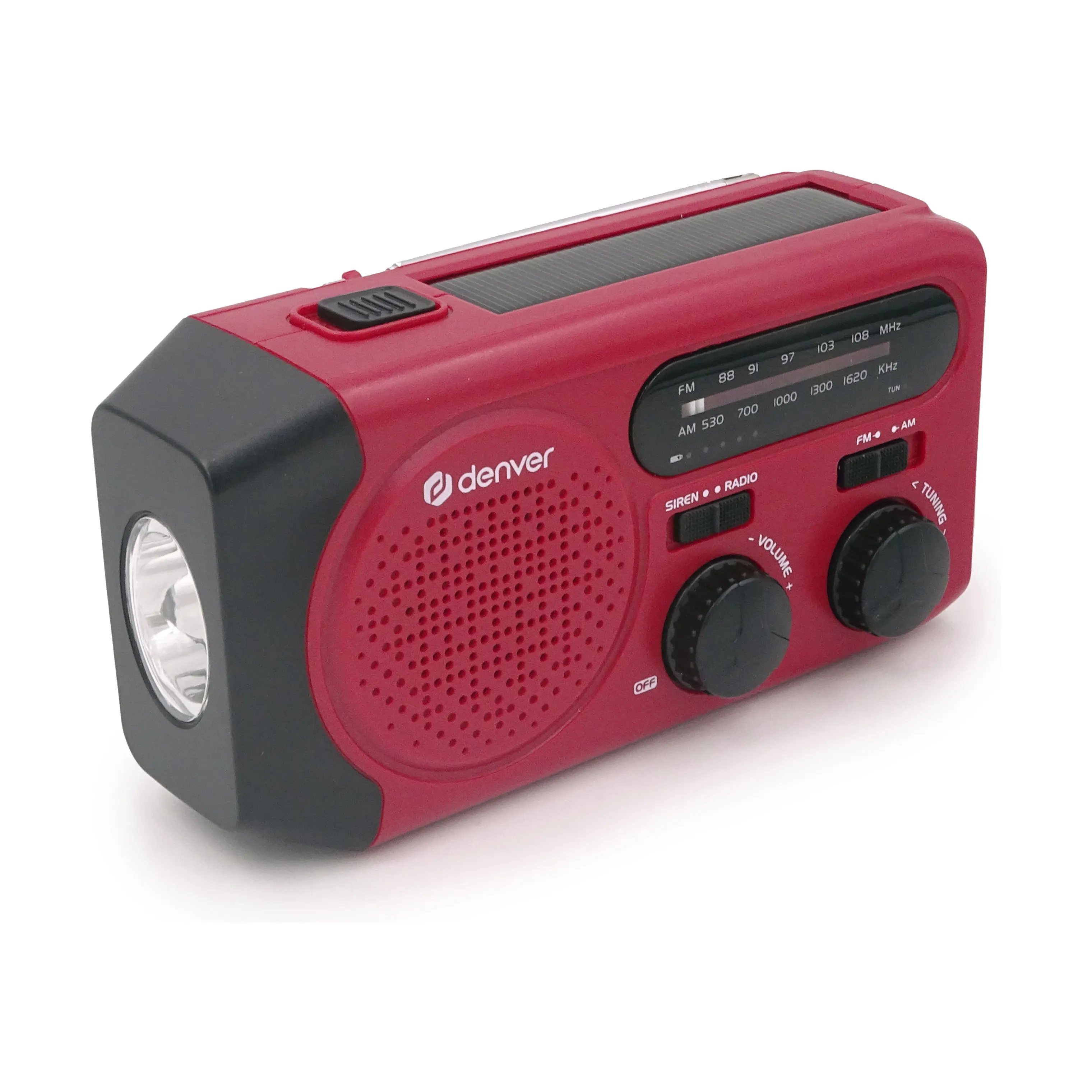 Denver Solar Crank Radio