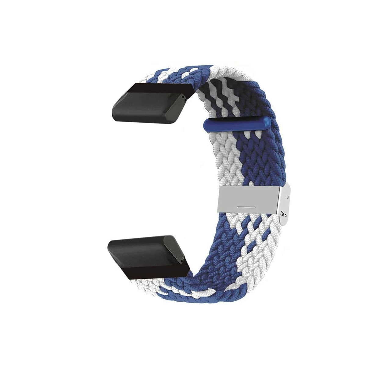 Flettet klokkereim Garmin Fenix 7 Pro - Bluewhite