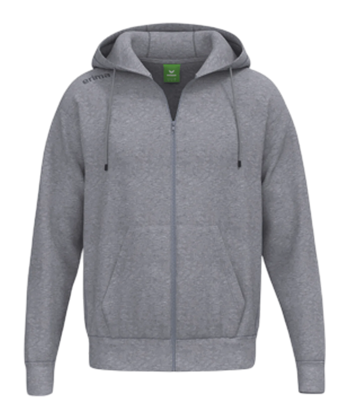 Erima TS Kapuzenjacke Kids Grau