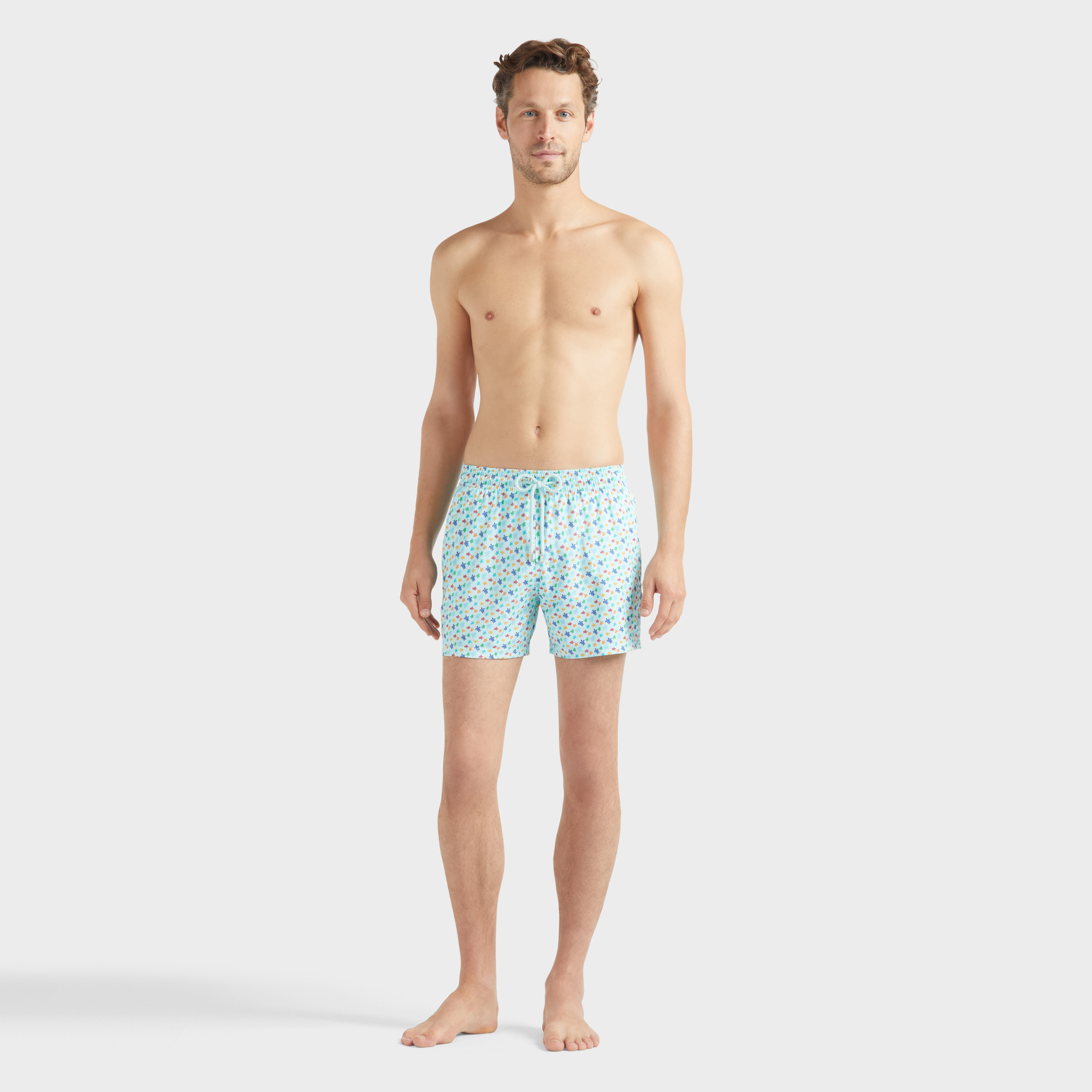 Maillot de bain court stretch homme Micro Ronde Des Tortues Rainbow