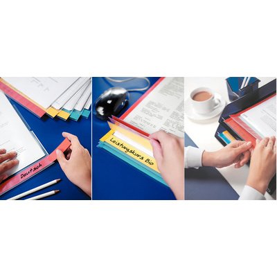 Pochette transparente Desk Free, A4, en PP, granuleux