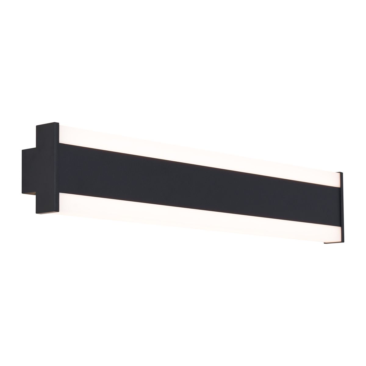 Moderne wandlamp zwart CCT 60cm incl. LED IP54 - Vanya