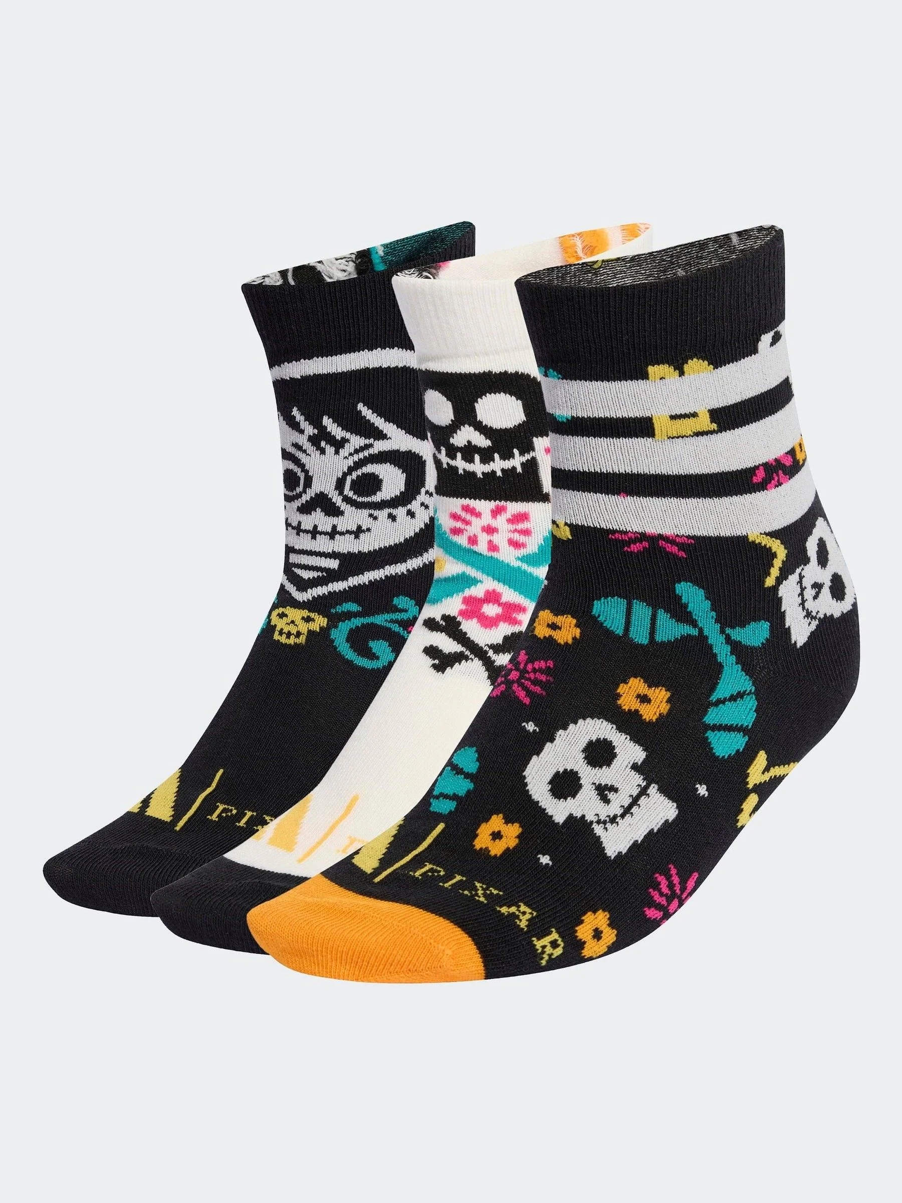 adidas Little Kids Disney Coco Crew Socks 3 Pack