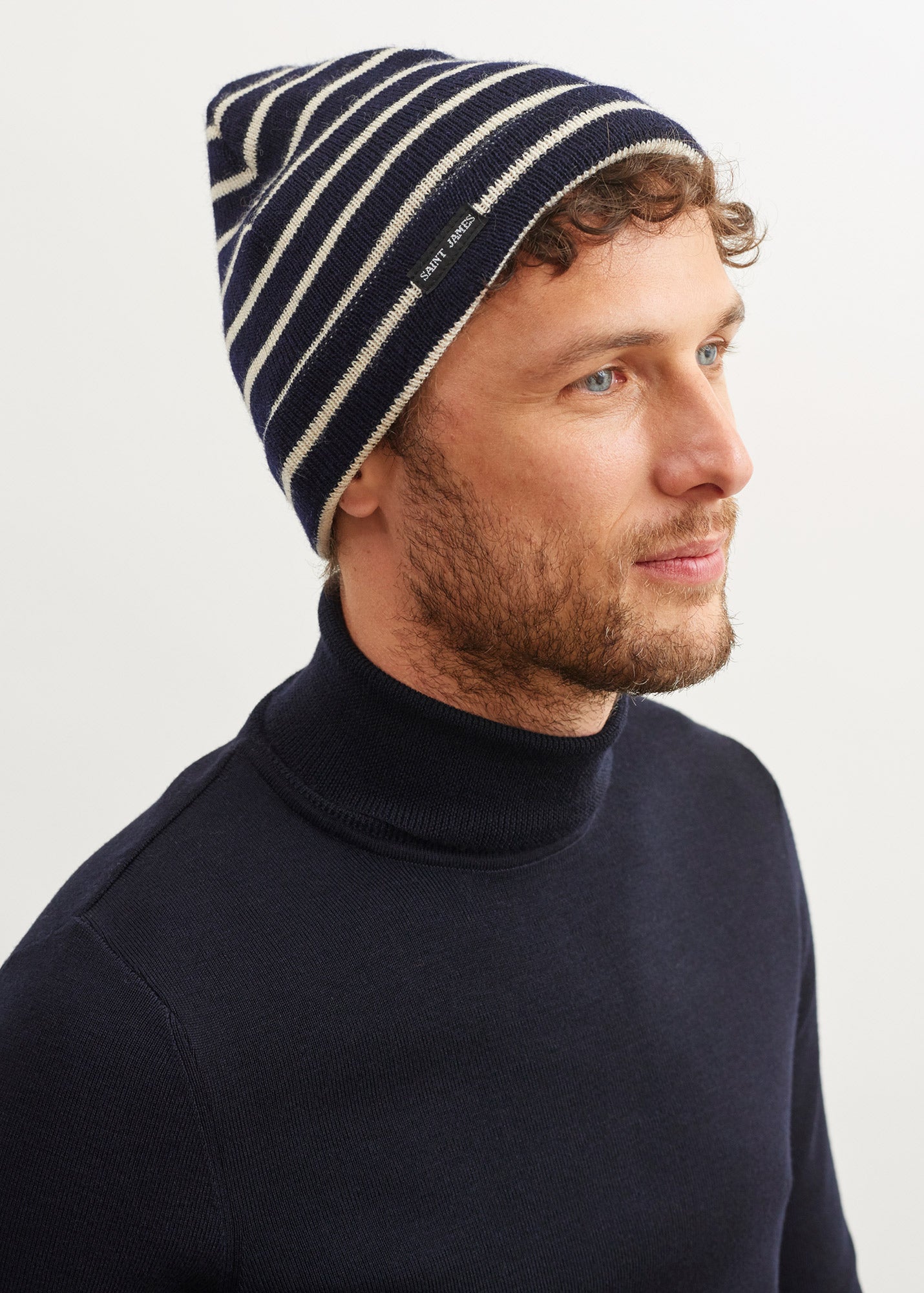 Bonnet de quart rayé