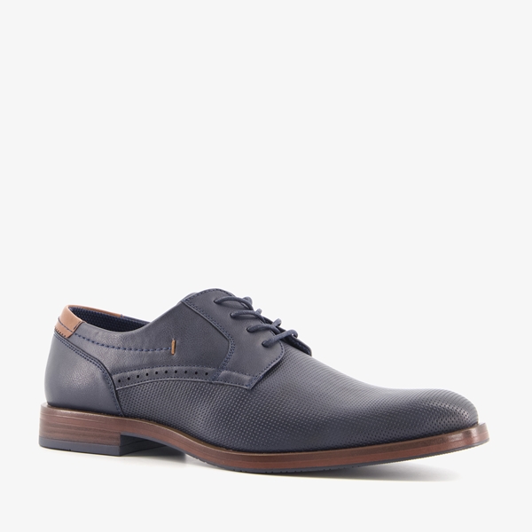 Emilio Salvatini heren veterschoenen blauw