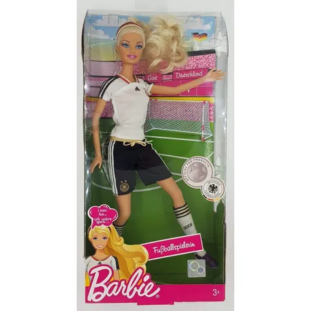 Barbie ich wäre gern Fußballspielerin