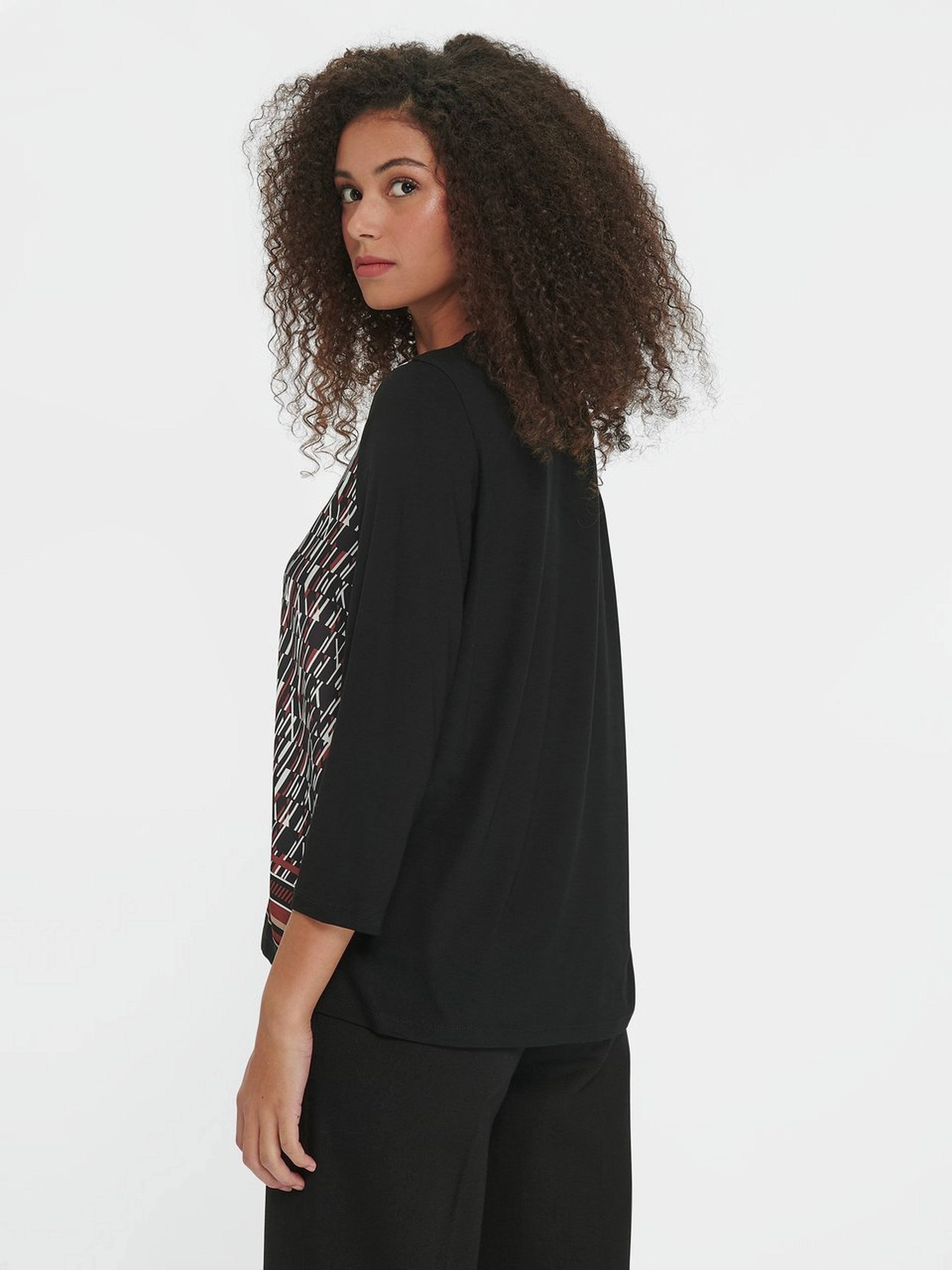Rundhals-Shirt