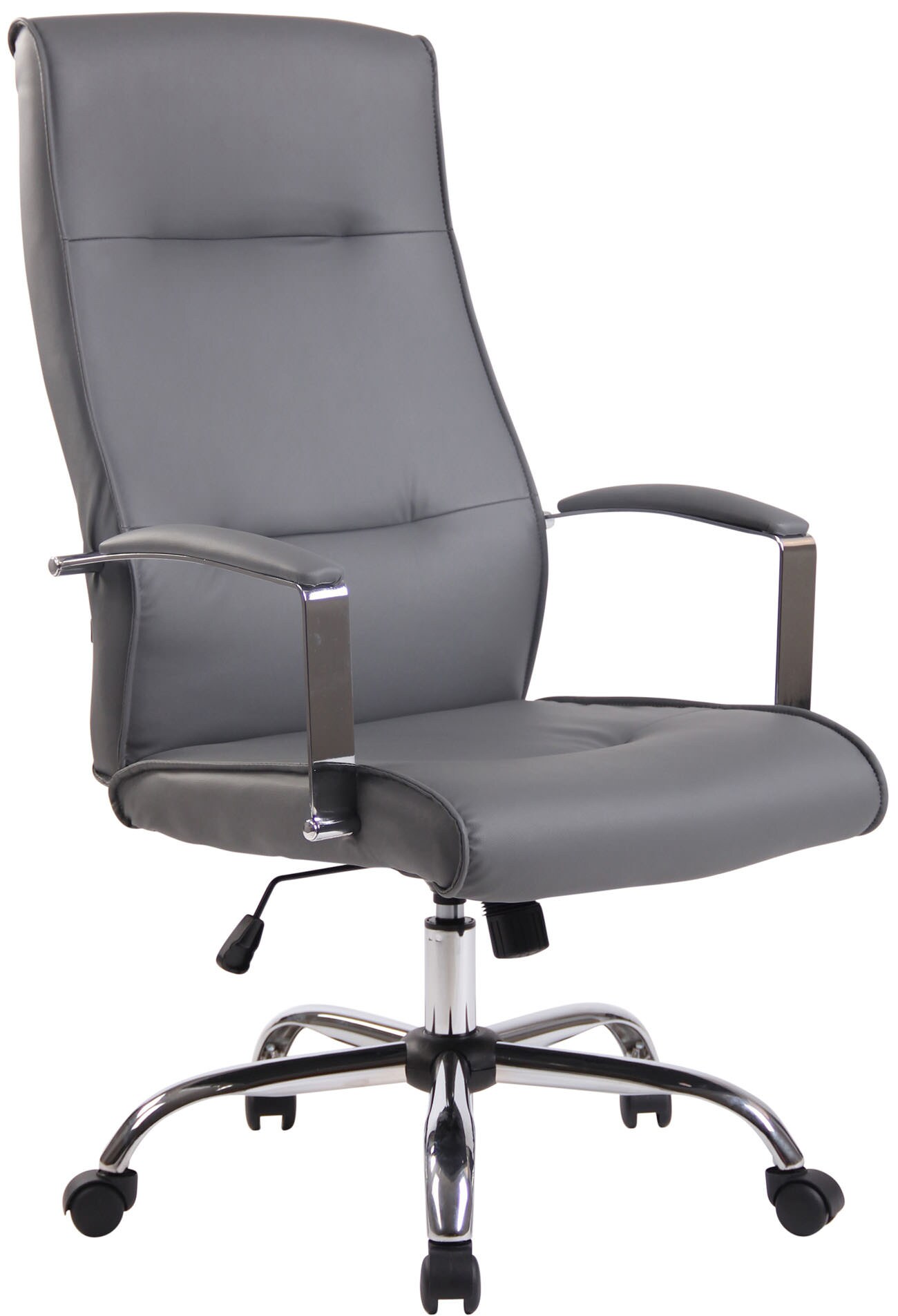 CLP Bürostuhl Portland Mit Kunstlederbezug Oder Stoffbezug | Höhenverstellbarer Ergonomischer Bürosessel I Chefsessel Mit Lehne