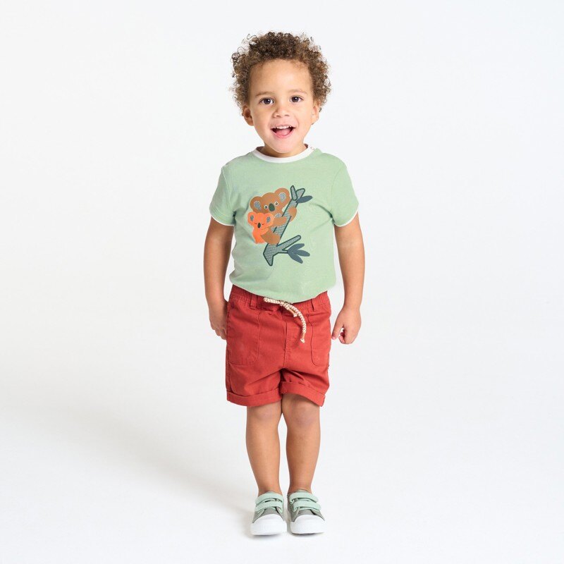 T-shirt koalas vert bébé garçon Vert