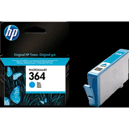 HP Tintenpatrone CB318EE cyan 364 Photosmart D5400