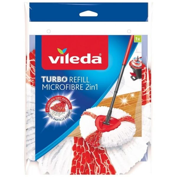Vileda Recarga Microfibras Balde com Pedal 2 em 1