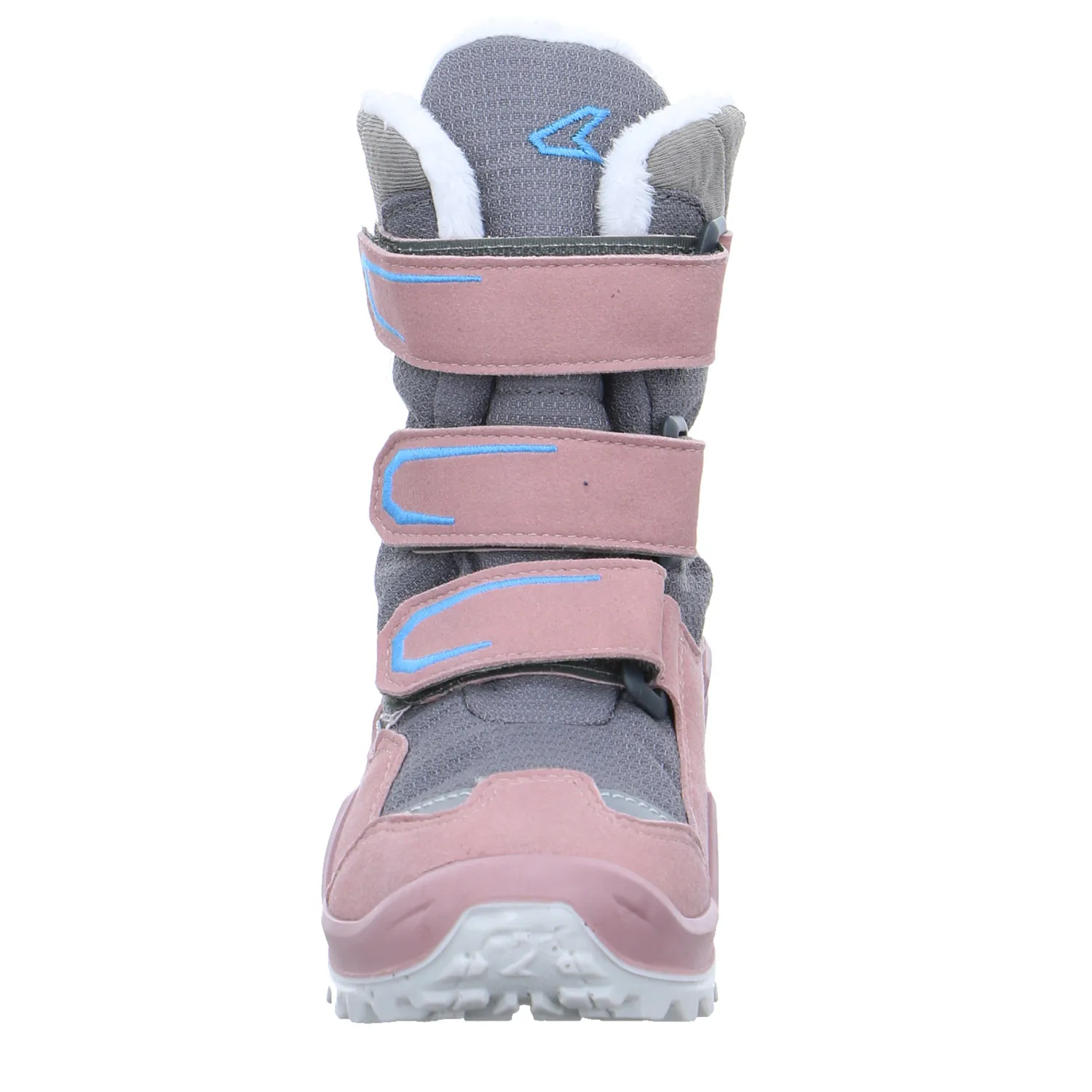 LOWA Kleinkinder-Snowboot  Membran Rosa Textil  Winterstiefel Mädchen