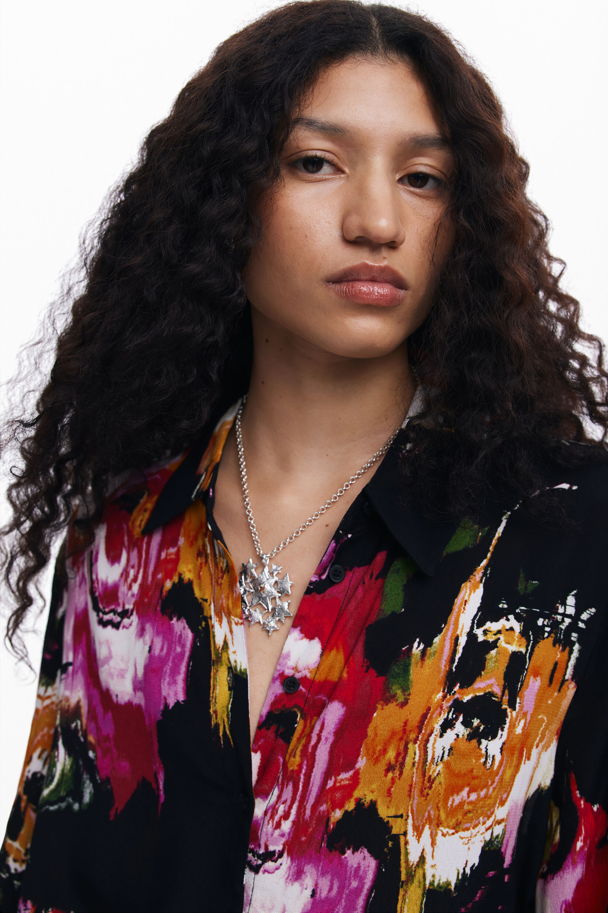 Camisa estampado flores