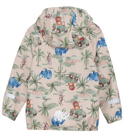 CeLaVi Softshelljacke - Dress Blues/Creme m. Elefanten