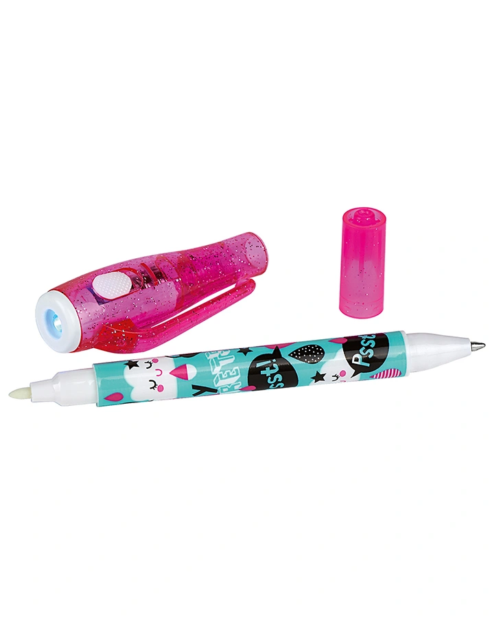 Geheimcodestift mit Zaubertinte 2-in-1