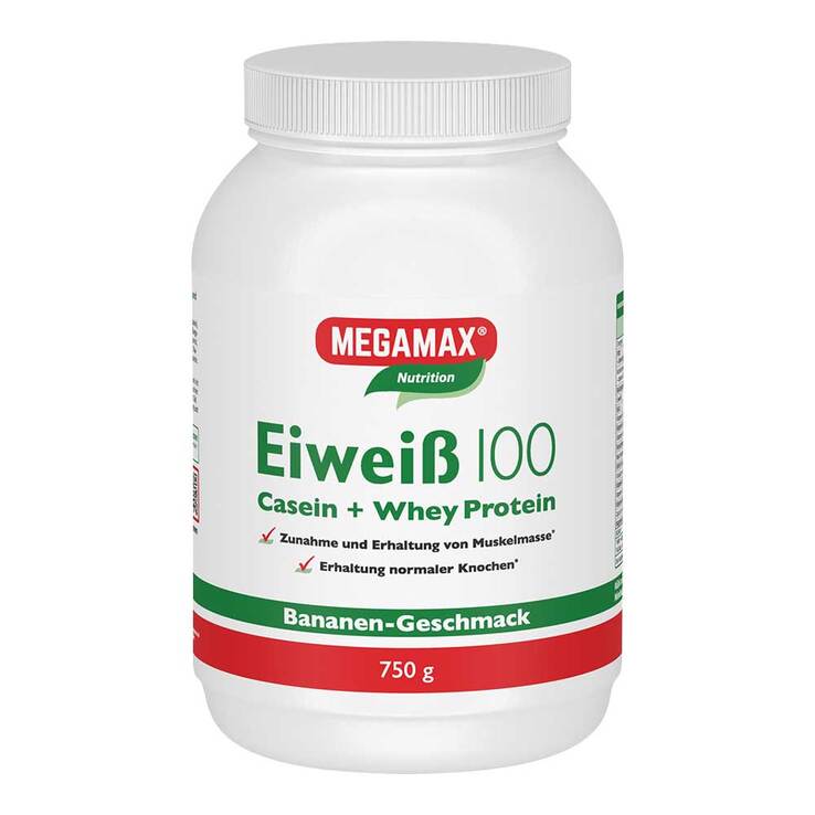 Eiweiss 100 Banane Megamax P, 750 g