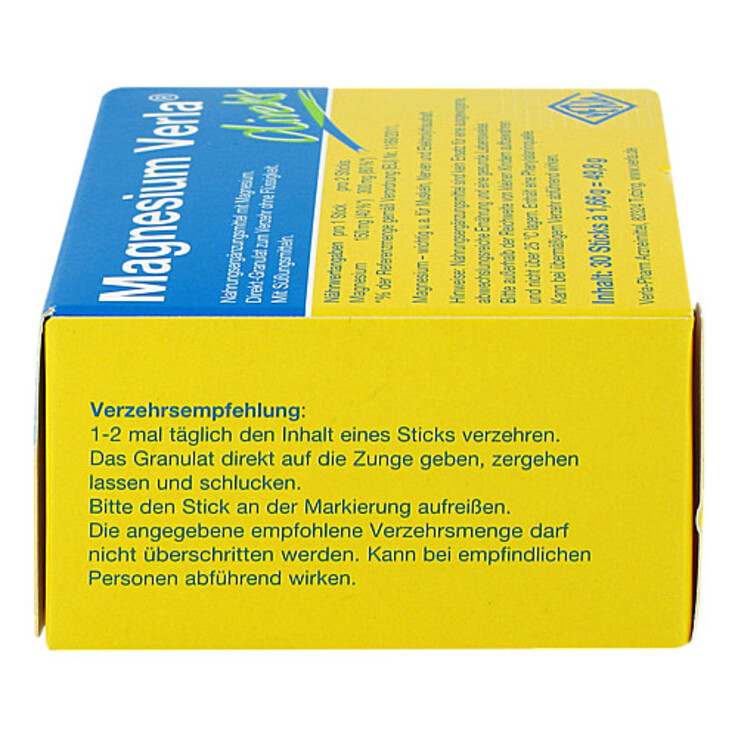 Magnesium Verla direkt Granulat Himbeere, 30 St
