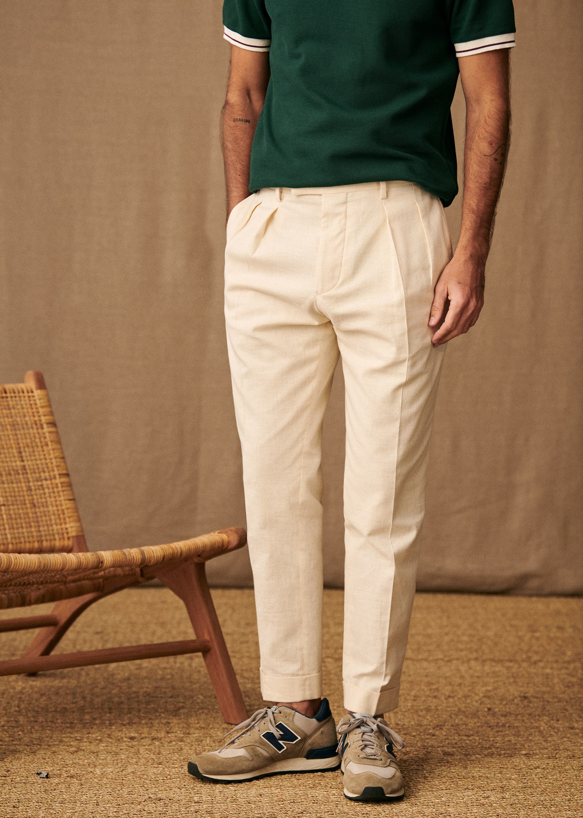 Pantalon Young - Écru - POUR LUI 5906598