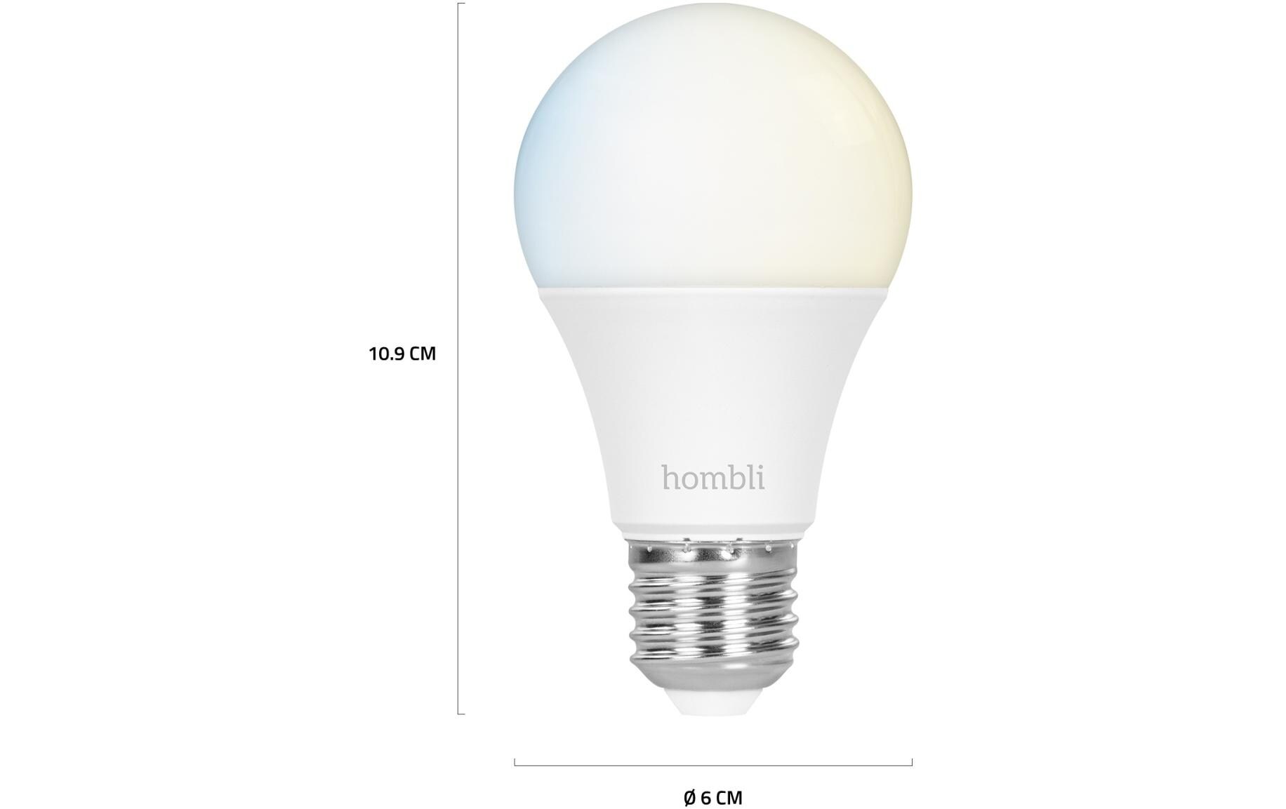 Leuchtmittel Smart Bulb, E27, 9W, CCT, 1+1 PackIntelligentes Leuchtmittel
