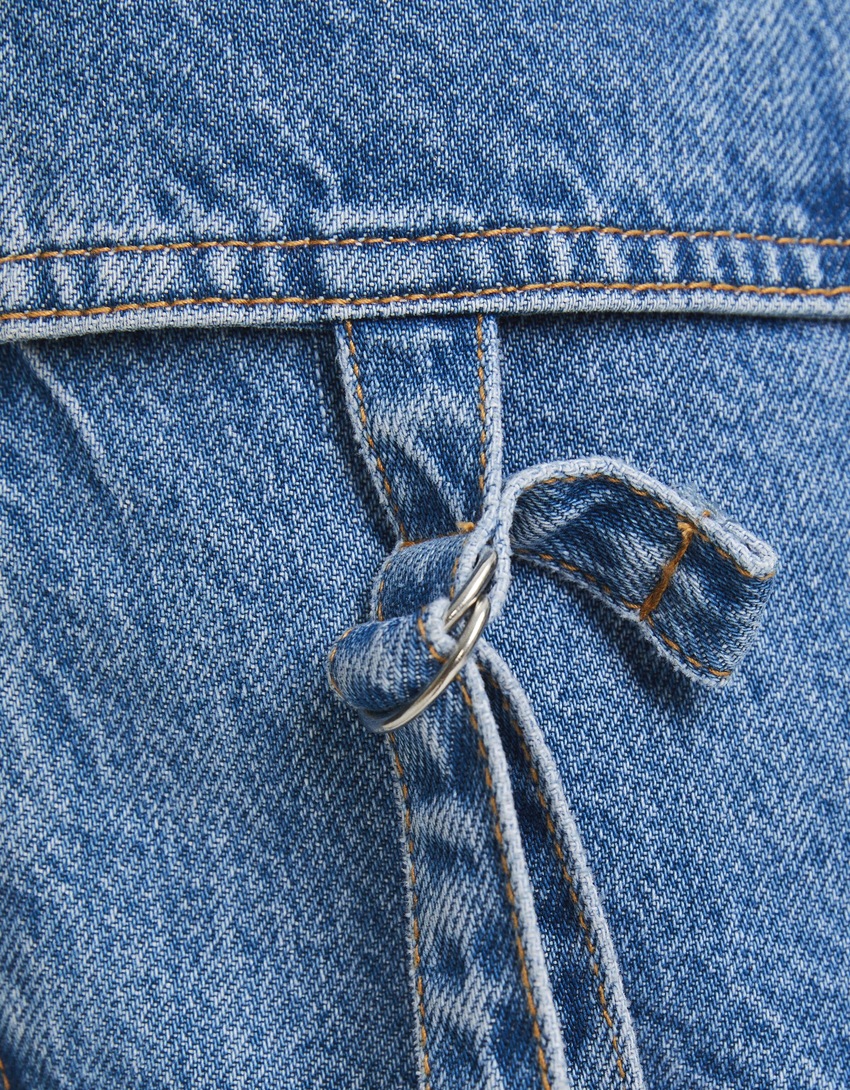 Minissaia cargo jeans