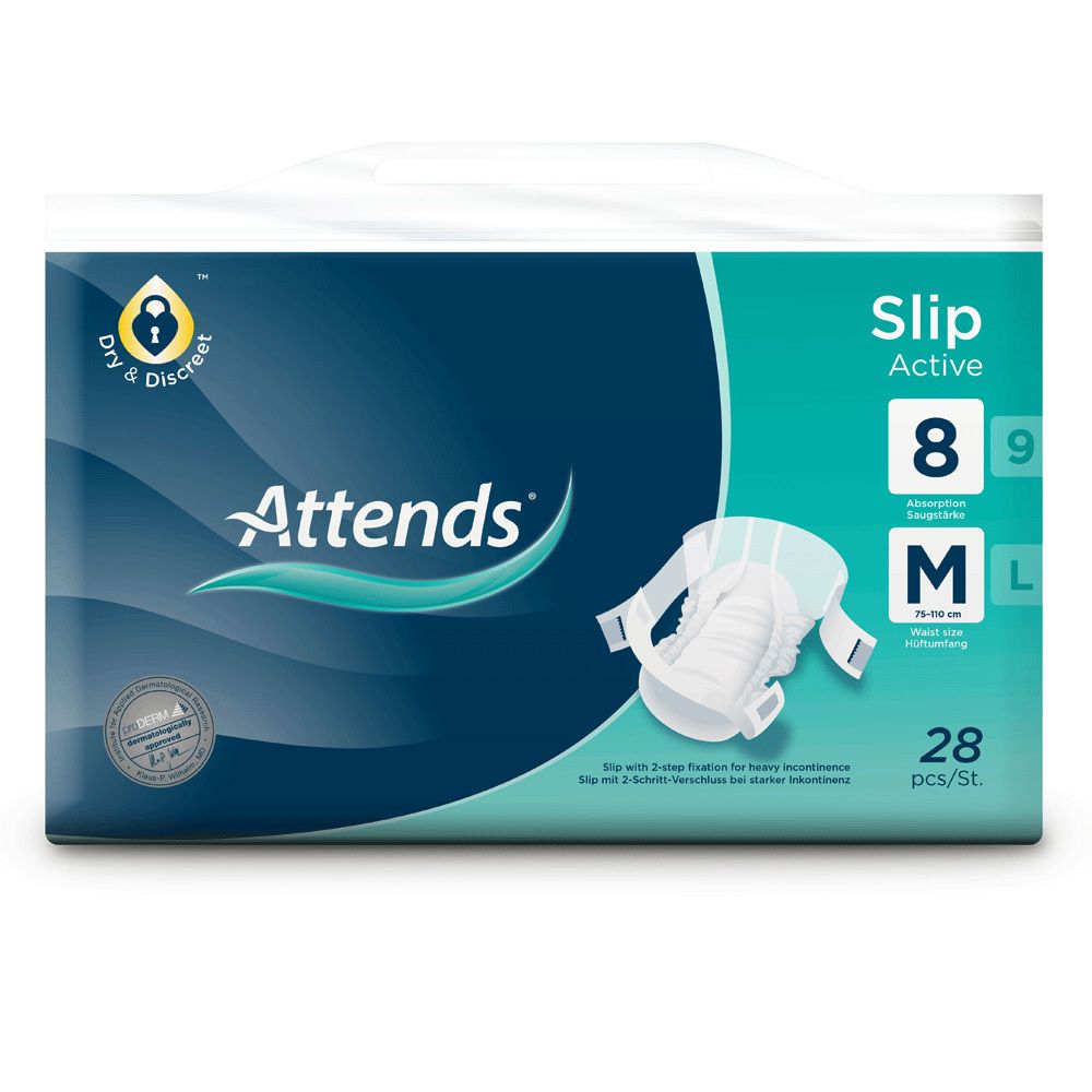 Attends® Slips Regular 8 M