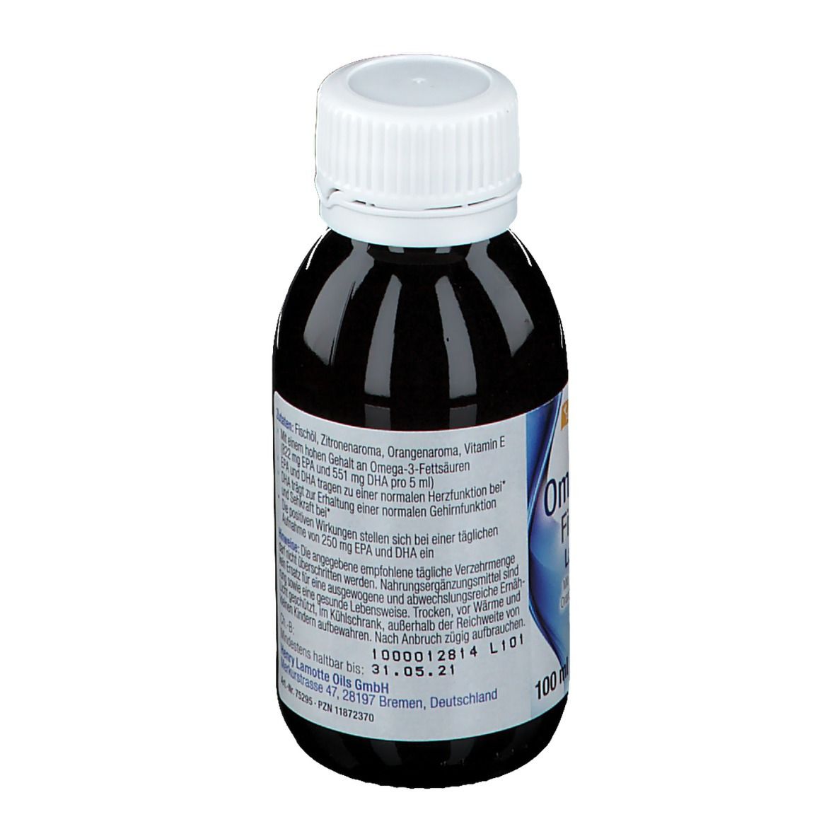 HENRY LAMOTTE OILS Omega-3 Fischöl