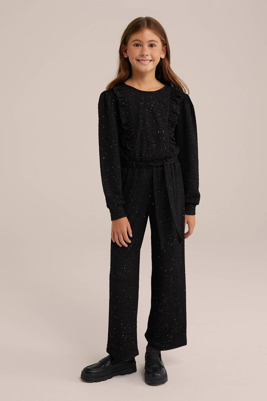 WE Fashion zwart glitter